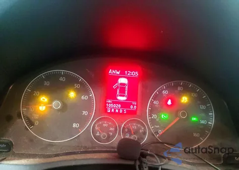 2009 Volkswagen Eos Turbo z USA, uszkodzony, nr VIN WVWBA71F79V009540